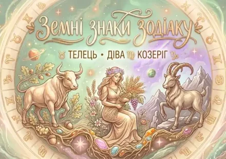 Земні знаки зодіаку