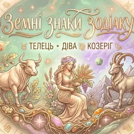 Земні знаки зодіаку