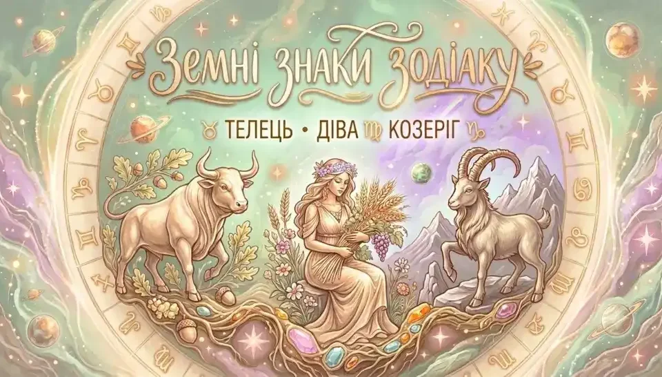 Земні знаки зодіаку
