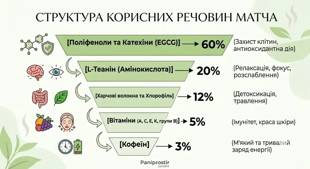 Матча користь